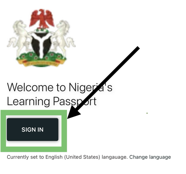 Mobile: NLP homepage — tap Sign In